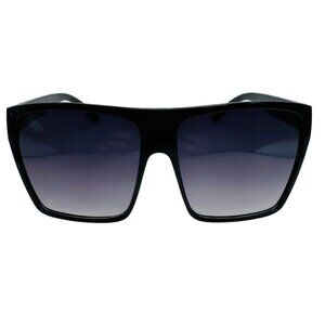 6055 | Black Oversize Square Sunglasses